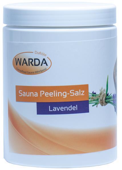 Sauna- und Peelingsalz Lavendel