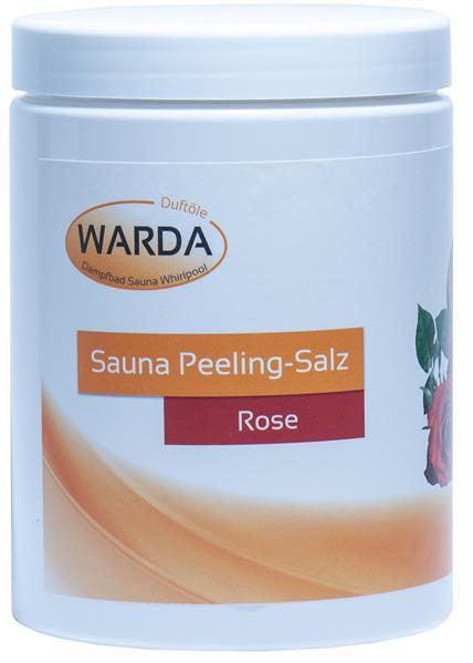 Sauna- und Peelingsalz Rose