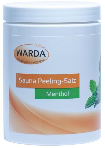 Sauna- und Peelingsalz Menthol 1 kg