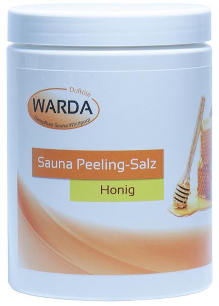 Sauna- und Peelingsalz Honig